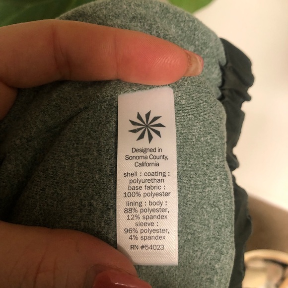 Athleta Green Windbreaker Jacket - Picture 10 of 12